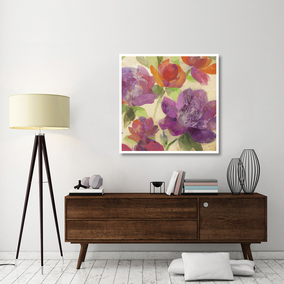 "Garden Delight IV" Digital Paper Print by Albena Hristova, 42"x42"