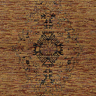 Oriental Weavers Andorra Gold/ Brown Oriental Indoor Area Rug 8'6"X11'7"