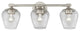 Willow 3 Light Brushed Nickel Vanity Sconce
