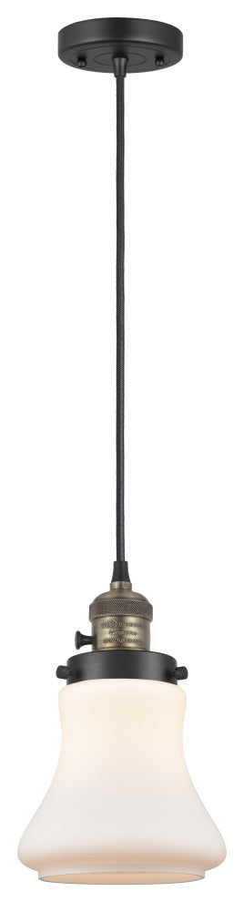 Innovations 201CSW-BAB-G191-LED 1 Light Pendant, Switch, Black Antique Brass