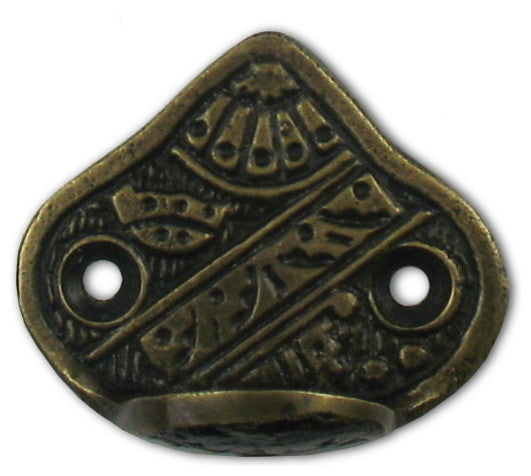 Carved Triangle Back Hook