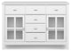 Artisan Solid Wood Sideboard Buffet, White