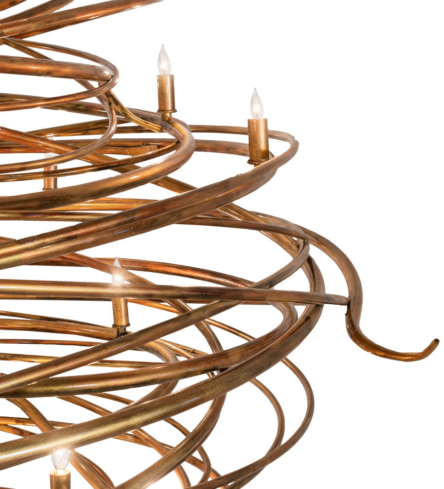 60" Cyclone 36 Light Chandelier