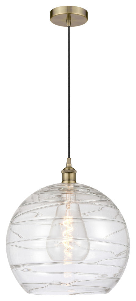 Innovations 616-1P-AB-G1213-14-LED 1-Light Pendant, Antique Brass