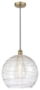 Innovations 616-1P-AB-G1213-14-LED 1-Light Pendant, Antique Brass