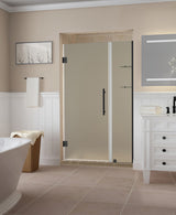 Belmore GS 59.25"-60.25"x72" Frameless Hinged Shower Door