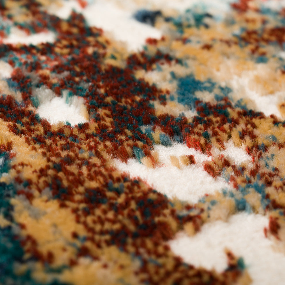 Dalyn Karma KM26 Multi 2'3" x 7'5" Runner Rug