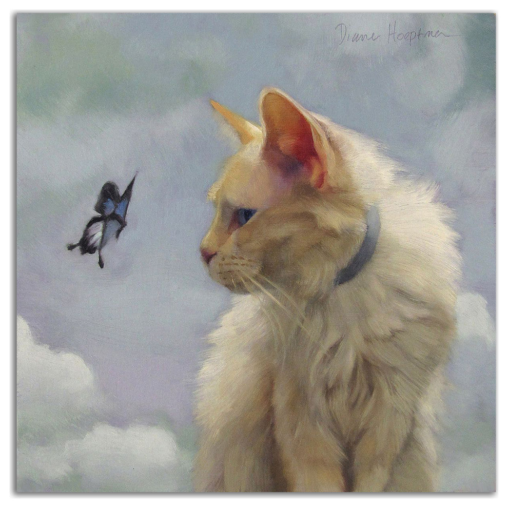 "The Greeter" by Diane Hoeptner, Print on Canvas, 18"x18"