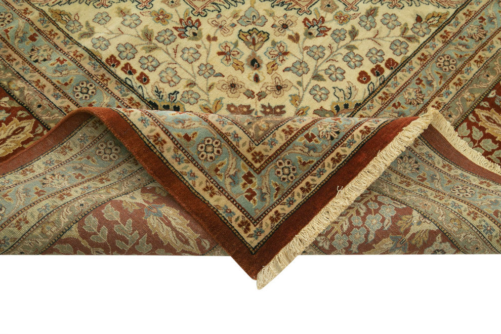 Rug N Carpet - Handwoven Oriental 12' 0" x 17' 3" Oversize Oushak Area Rug