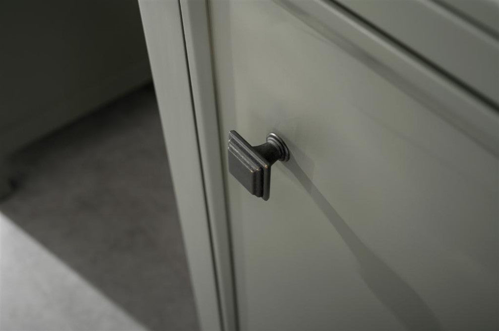 WLF2121 Linen Cabinet, Pewter Green