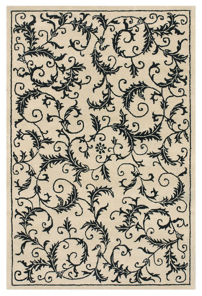 Metro Contemporary Area Rug, 7'9"x10'6" Rectangle