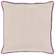 Surya Linen Piped LP-007 22" x 22" Pillow Kit