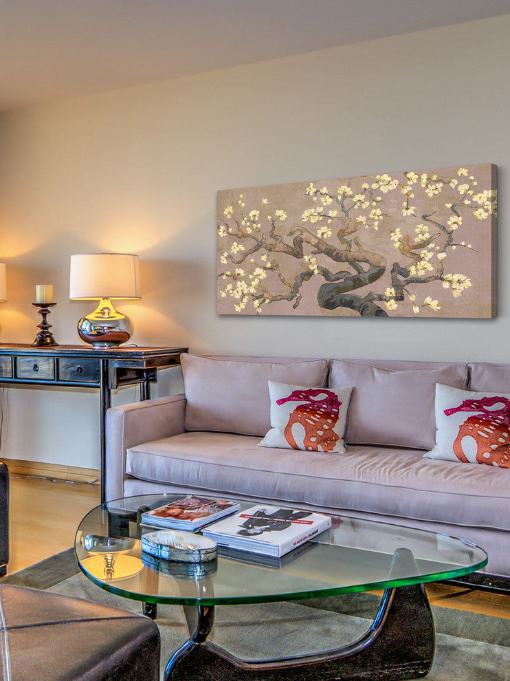 "Brisbane Botanic Branches II" Painting Print on Canvas by Evelia