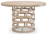 Biscayne Complete Round Pedestal Table