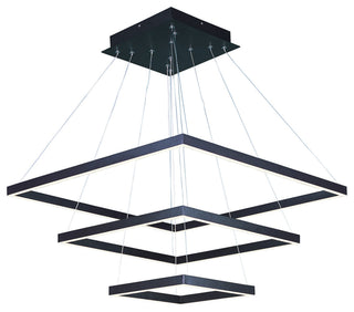 ET2 E22407 Quad 27" LED Pendant - Bronze