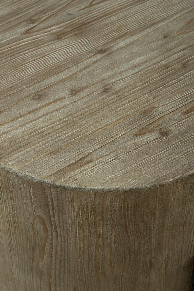 Williamsburg Reclaimed Pine End Table, Natural