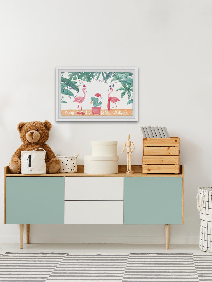 "Don't Go" Framed Painting Print, 24x16