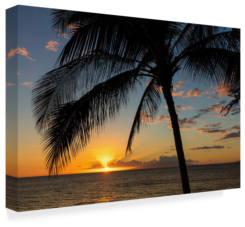 Pierre Leclerc 'Maui Sunset' Canvas Art, 32"x22"
