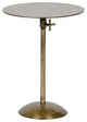 Felix Side Table, Antique Brass
