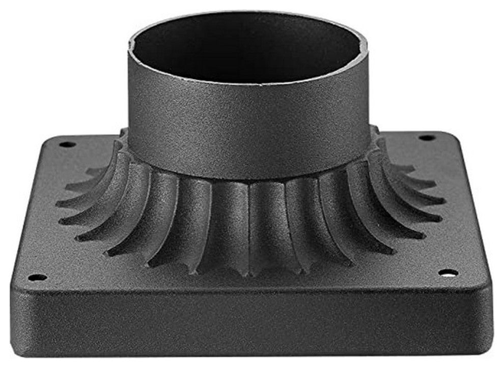 Granville 3.25" Black Pier Mount Base