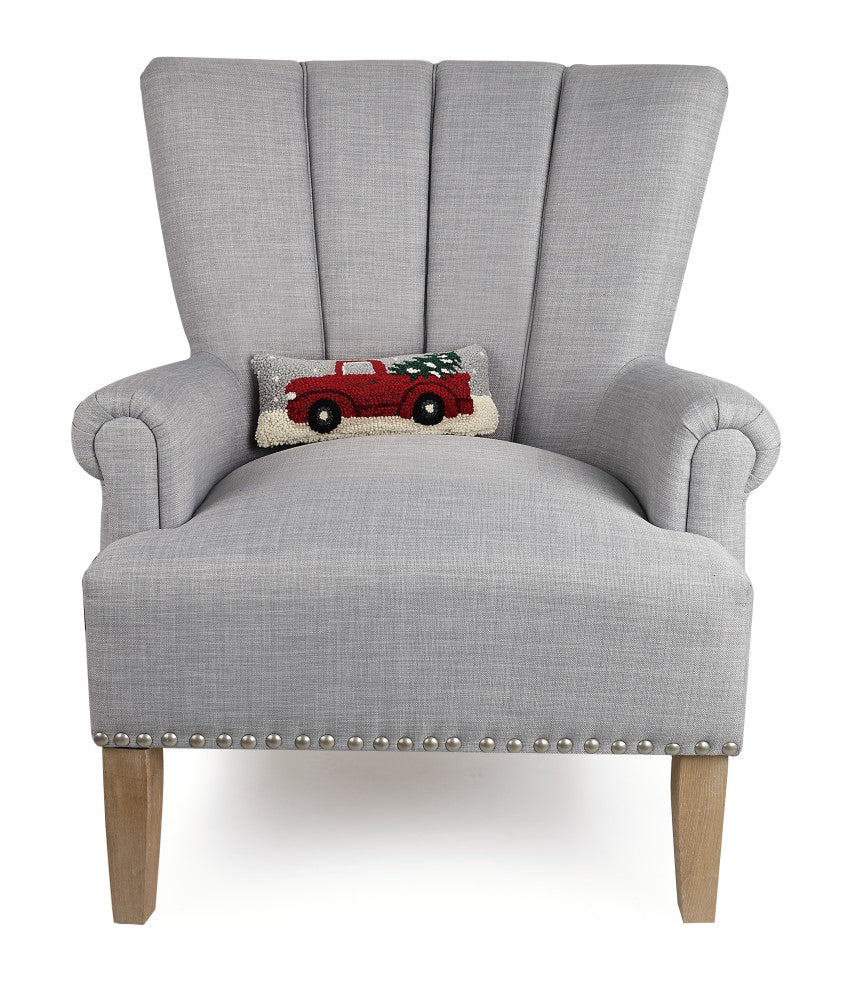Christmas Truck Hook Pillow
