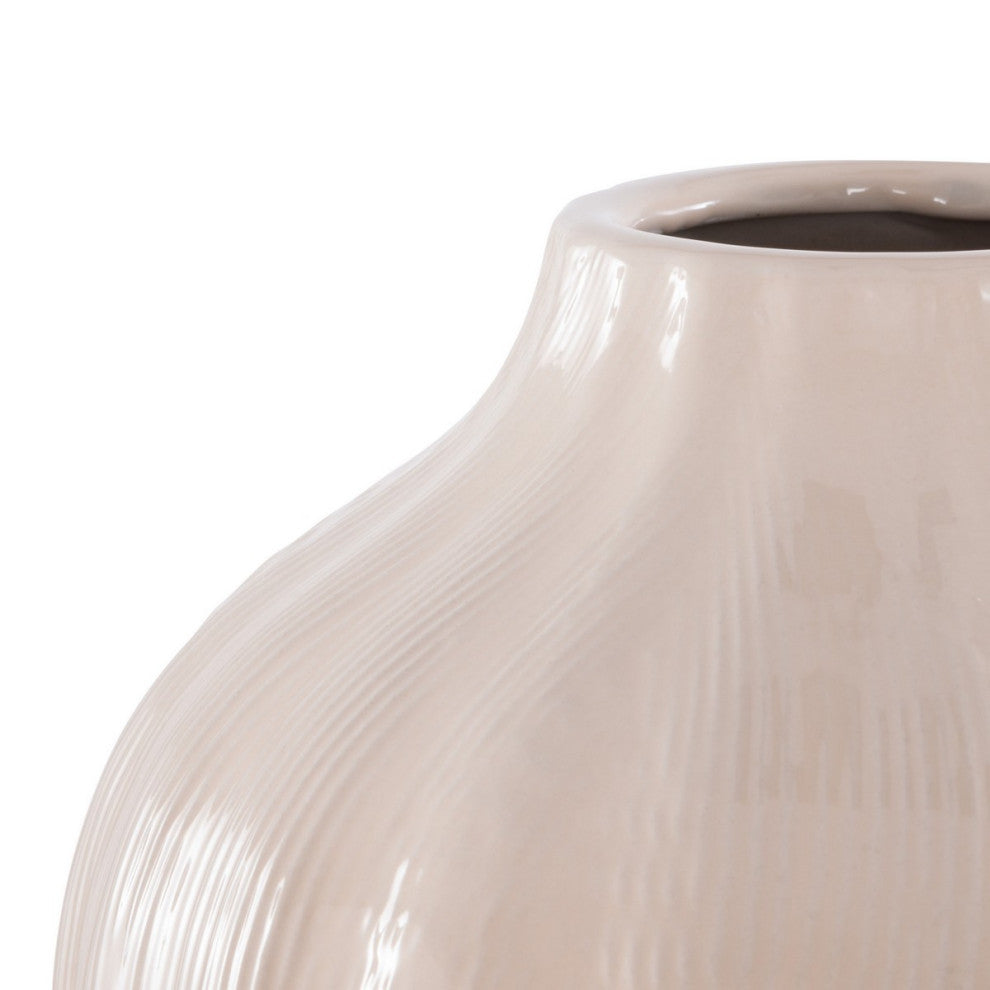 Safavieh Joss Ceramic Vase, Ivory