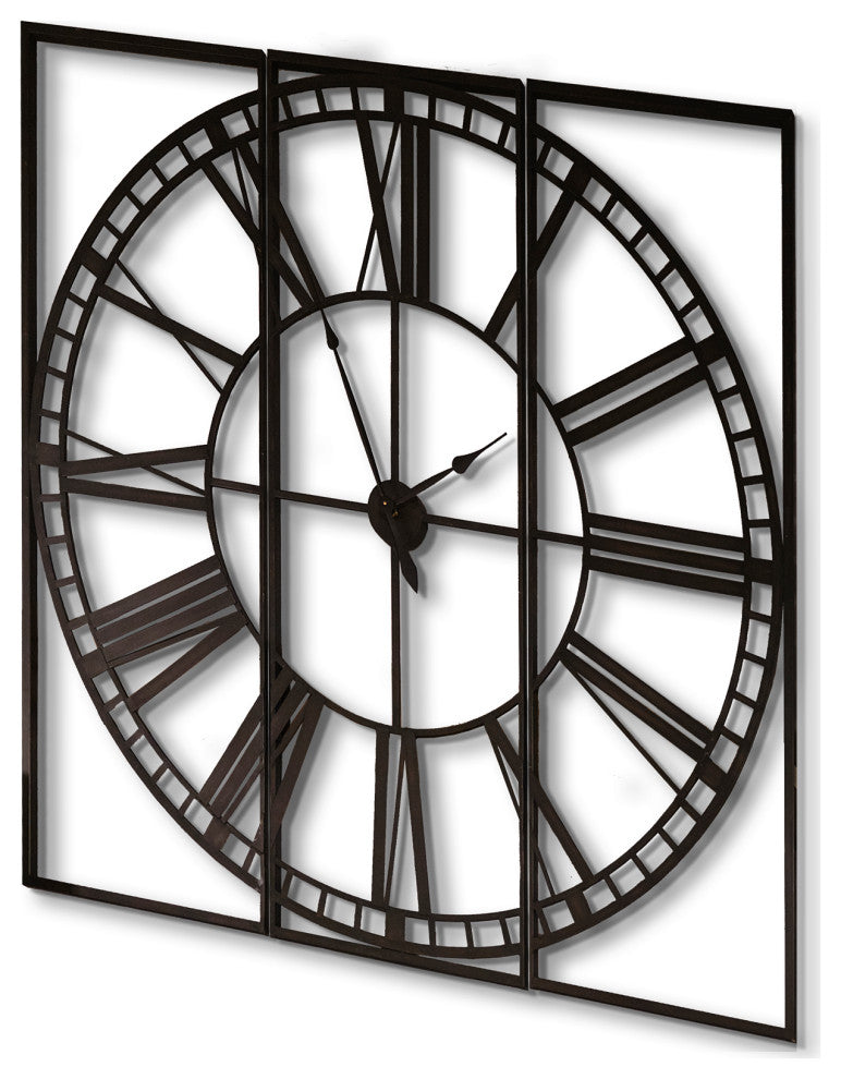3 Piece Wall Clock, Norwood