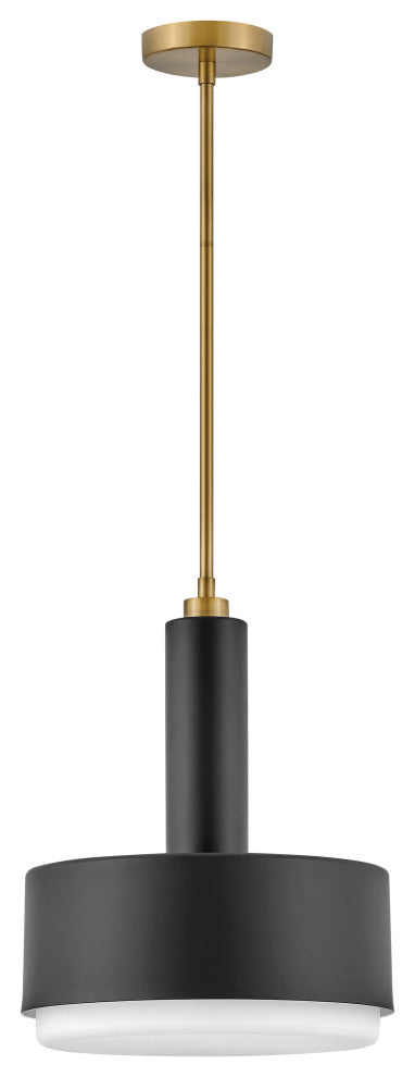 Hinkley Lighting 30074 Cedric 2 Light 13"W Pendant - Black
