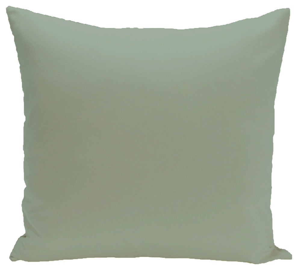 Solid Pillow, Dusty Miller, 16"x16"