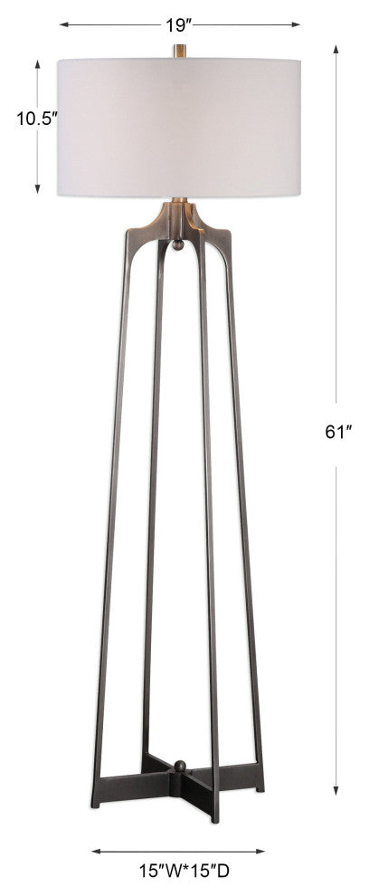 Uttermost Adrian Modern Floor Lamp