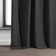 Bellino Blackout Room Darkening Curtain Single Panel, Smoked Truffle, 50"x96"