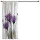 Laural Home Gentian Hope Sheer Window Curtain, 95"
