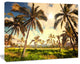 Beautiful Palm Plantation in Hawaii, African Landscape Canvas Print, 40"x30"