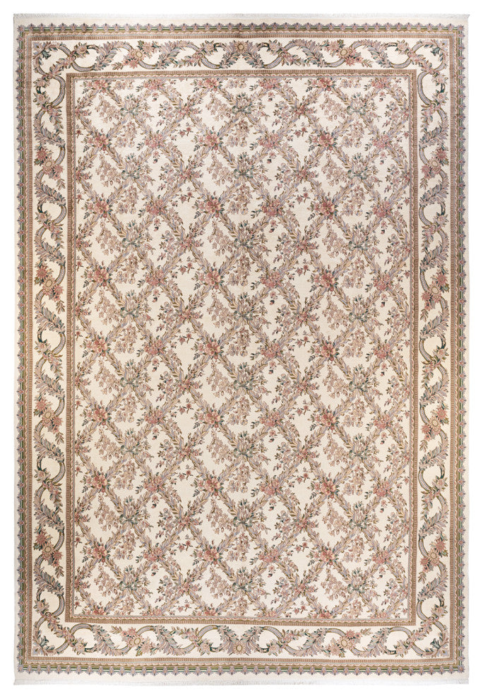 Mogul, One-of-a-Kind Hand-Knotted Area Rug Ivory, 11'9"x17'10"