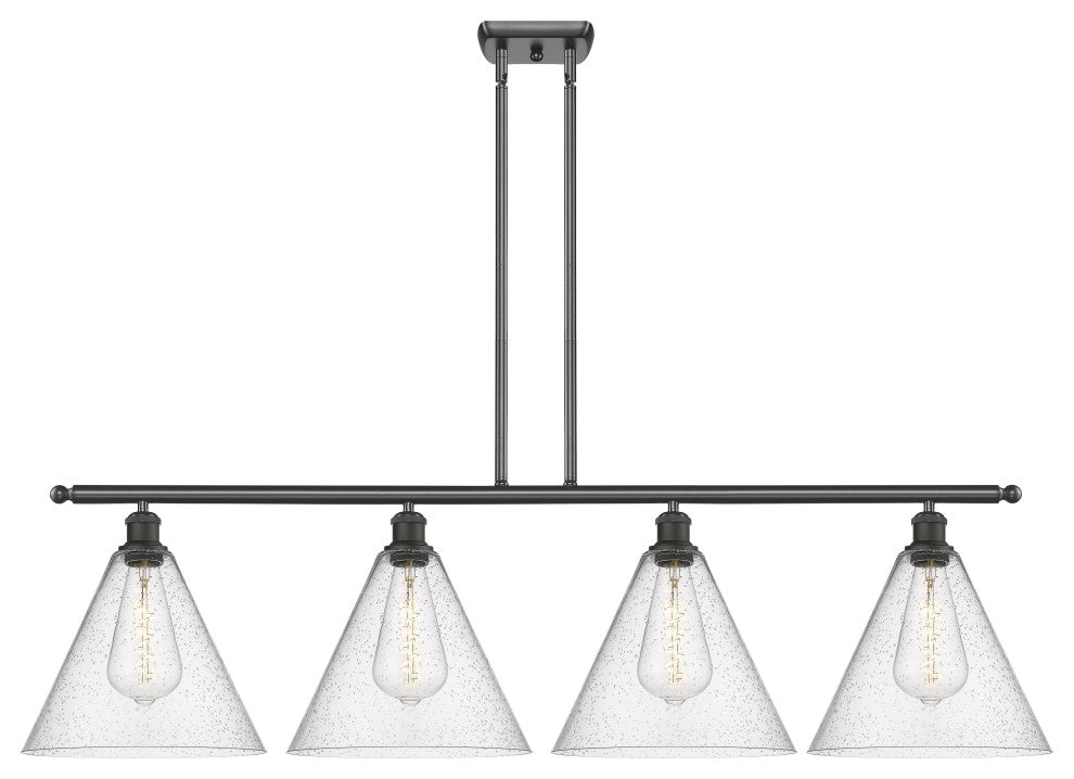 Innovations 516-4I-OB-GBC-124-LED 4 Light Island Light, Oil Rubbed Bronze