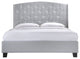Modern Contemporary Bedroom Queen Bed Frame Gray