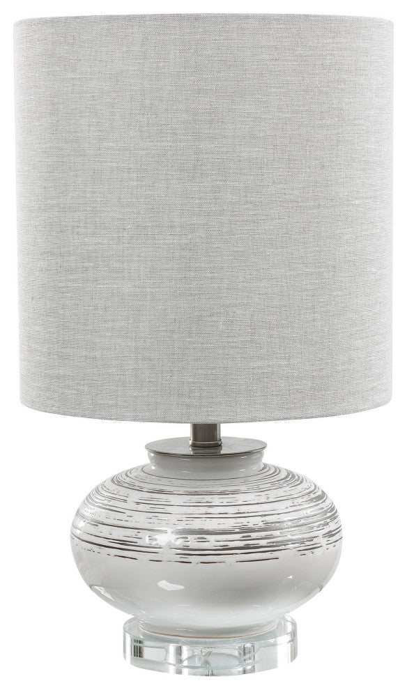 Uttermost Lenta Off-White Accent Lamp