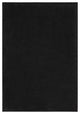 5' X 7' Black Stain Resistant Indoor Outdoor Area Rug