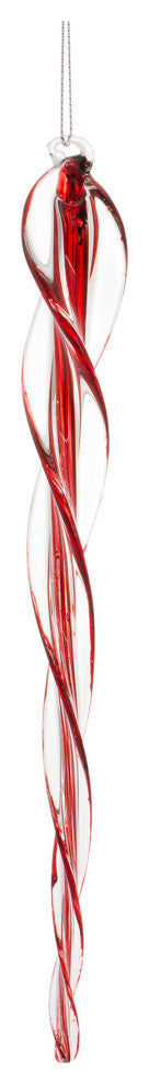 Glass Icicle Ornament, 6-Piece Set