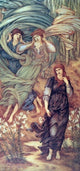 Sir Edward Burne-Jones Spona de Libano, Gallery Wrapped Canvas Print, 15"x30"