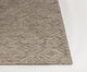 Nimah Handwoven Contemporary Rug, Brown, Rectangular 9'x13'
