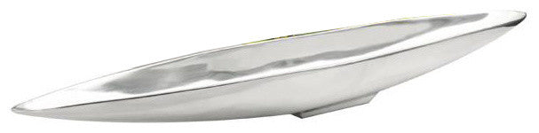 Metal Boat Vase, Small