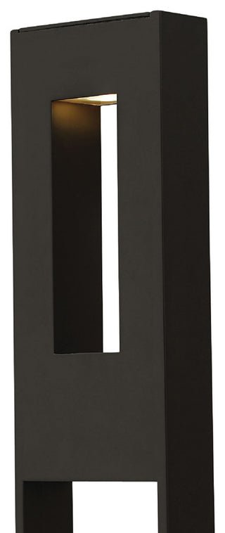 Hinkley Atlantis Large Post Top Or Pier Mount Lantern, Satin Black