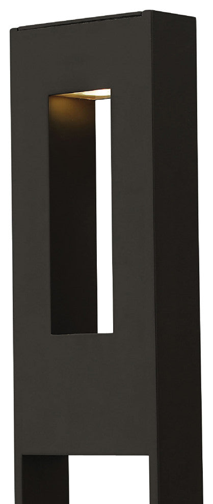 Hinkley Atlantis Large Post Top Or Pier Mount Lantern, Satin Black