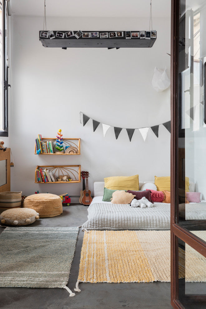 Reversible washable rug Twin Amber