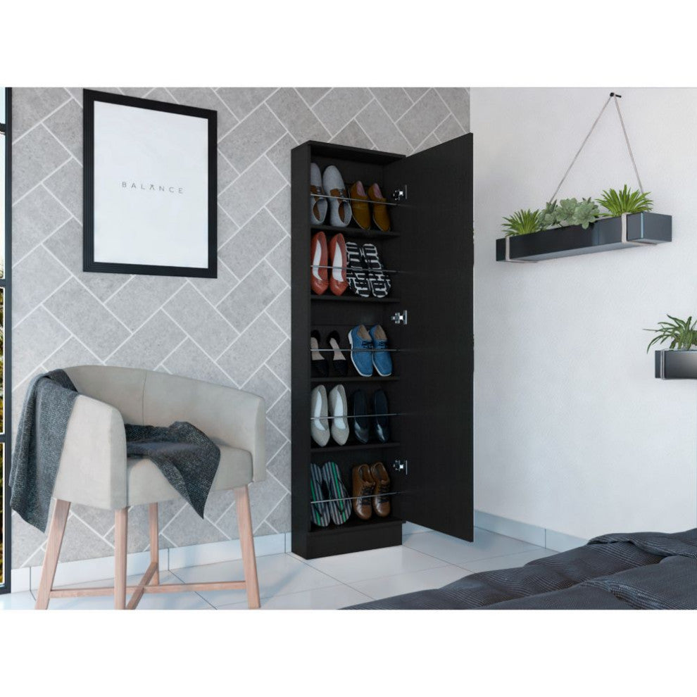 Ruan Xl Shoe Rack, Black