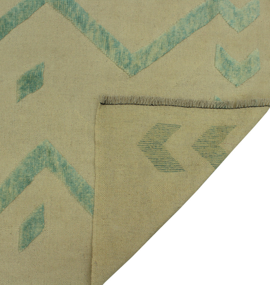High-Low Kilim Wilhelmi Beige Rug