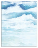Crashing Open Waves 11x14 Canvas Wall Art