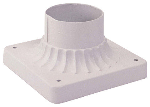 Livex Lighting White Outdoor Pier Mount Adaptors - 7507-03