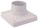 Livex Lighting White Outdoor Pier Mount Adaptors - 7507-03